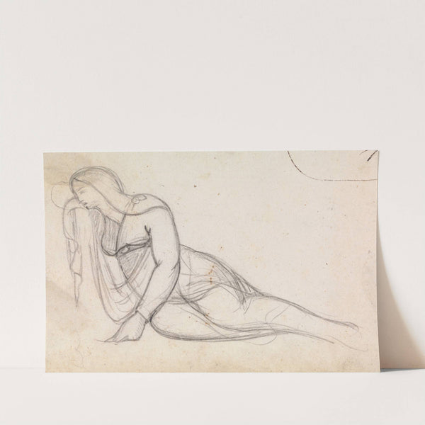 Study of a Woman in a Partial Recline by Benjamin Robert Haydon