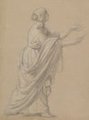 Study of a Woman Walking to the Right (1808–62)
