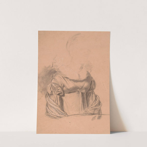 Study of a Woman's Dress by John Vanderlyn