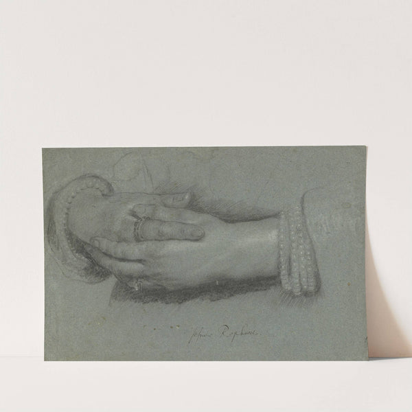 Study of a Woman’s Hands (1646) by Cornelis Jonson van Ceulen
