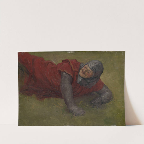 Study of a Wounded Soldier by Jozef Hanula