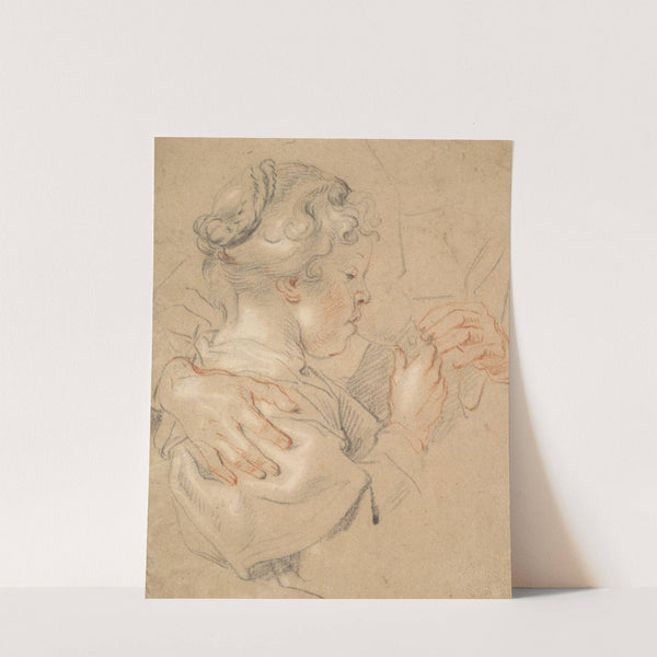 Study of a Young Girl Drinking from a Glass by Jacob Jordaens