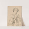 Study of a young Italian in folk costume – gardener from Cargnacco (1897) by Hans Thoma