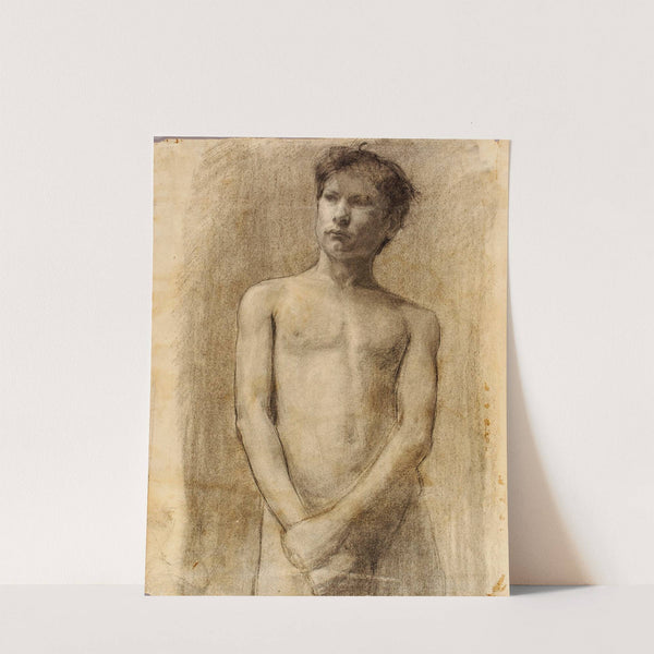 Study of a Young Man by Henry Ossawa Tanner