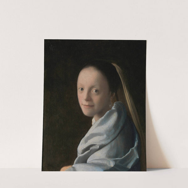 Study of a Young Woman by Johannes Vermeer