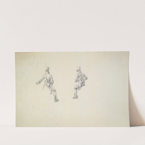 Study of an Austrian Hussar by Wilhelm von Kobell