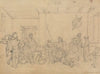 Study of an Interior Scene, with Roman Soldiers