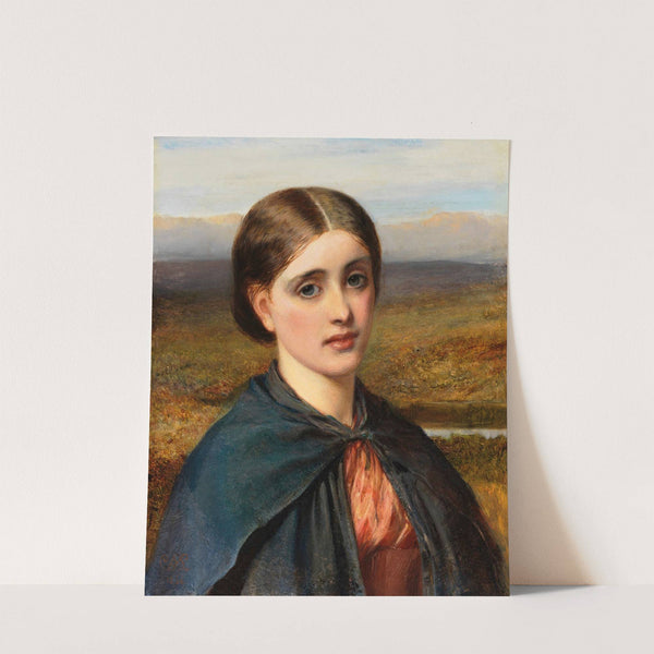 Study Of An Irish Head (1866) by Charles Sillem Lidderdale