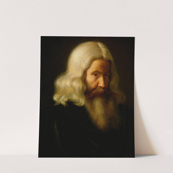 Study of an old Man (1837) by Adolph Tidemand