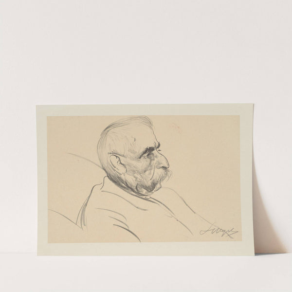 Study of an old man (1912) by Leon Wyczółkowski