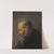 Study of an Old Man in Profile by Rembrandt van Rijn