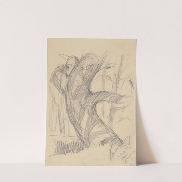 Study of an Old Tree by Zolo Palugyay