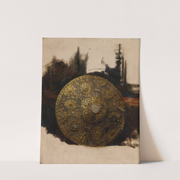Study of an Oriental Shield by Stanisław von Chlebowski