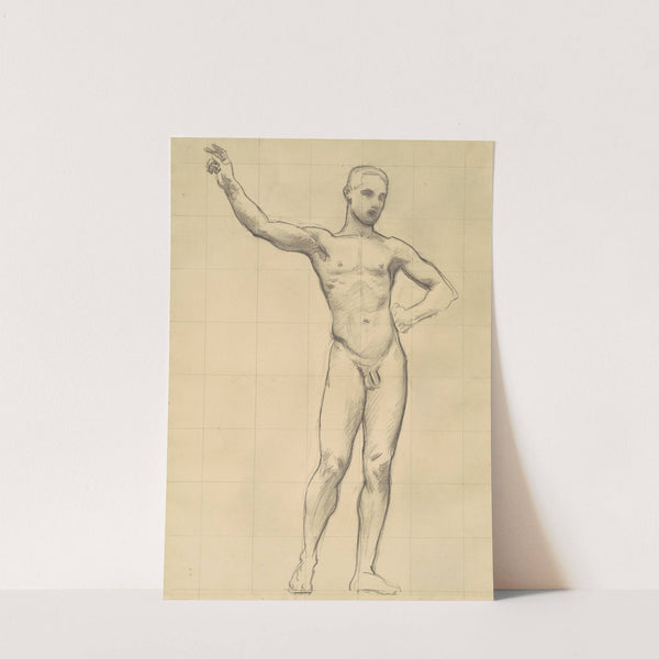 Study of Apollo for 'Apollo and the Muses' II by John Singer Sargent