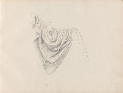 Study of apron (between 1845 and 1852)
