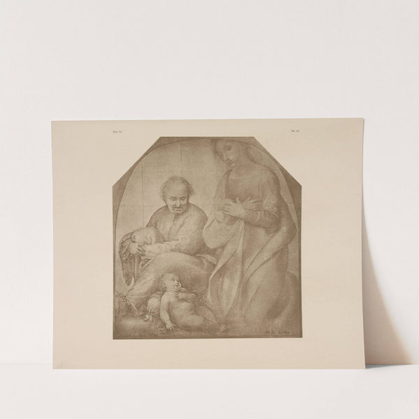 Study of blessed virgin and child with St. Joseph by P. & D. Colnaghi
