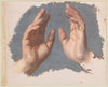 Study of Both Hands of the Bishop for the Painting ‘The Oath of Queen Jadwiga’