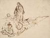 Study of Christ and the Sleeping Apostles