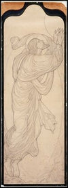 Study of Christ for ‘The Ascension’ (1874)