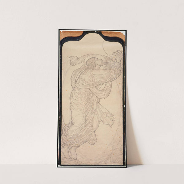 Study of Christ for ‘The Ascension’ (1874) by Sir Edward Coley Burne-Jones