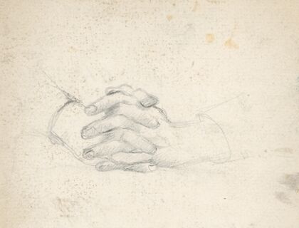 Study of Clasped Hands