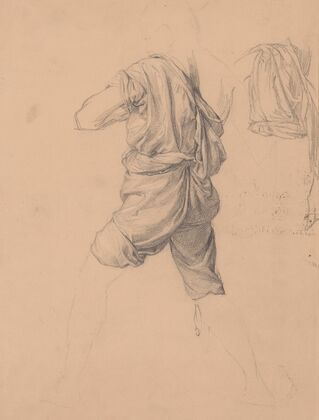 Study of clothing of the assailant to the painting ‘Martyrdom of St. Matthias’