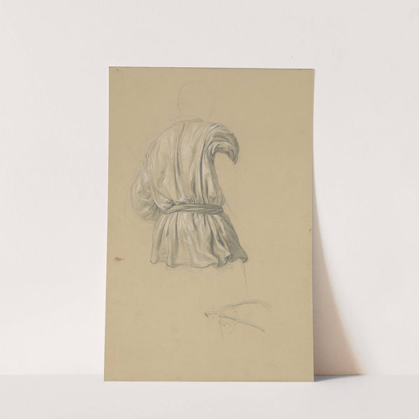 Study of clothing of the executioner with an axe to the painting 'Martyrdom of St. Josaphat Kuntsevych' by Józef Simmler