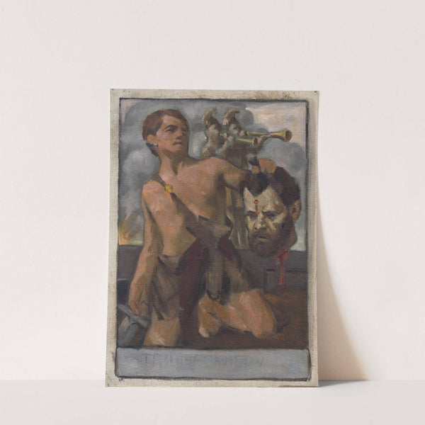 Study of Composition with Biblical Scene by Milan Thomka Mitrovský