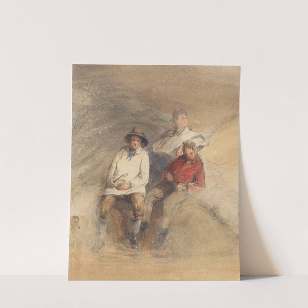 Study of Country Boys by William Evans of Bristol