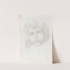 Study of Cupid (Head of a Girl) (1904) by Alphonse Legros