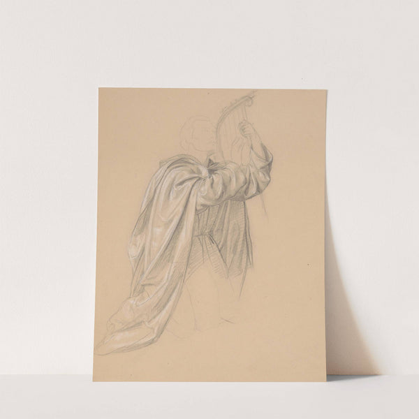 Study of David's robes for the painting 'The Immaculate Conception of the Blessed Virgin Mary' by Józef Simmler