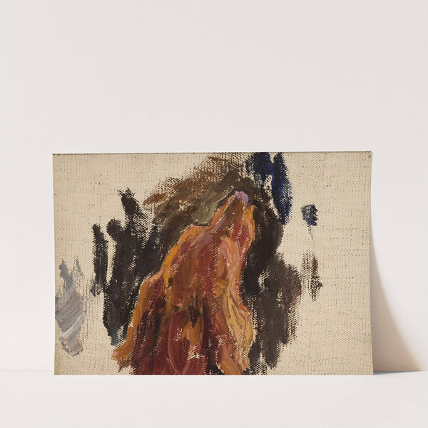 Study of dog’s head by Jan Ciągliński