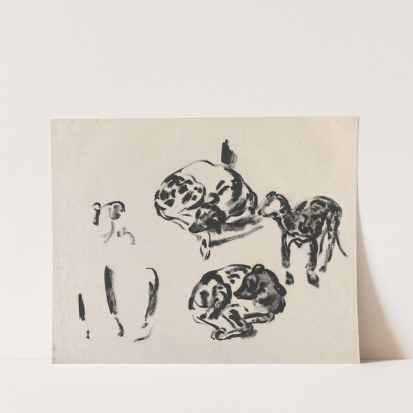 Study of Dogs by Rik Wouters