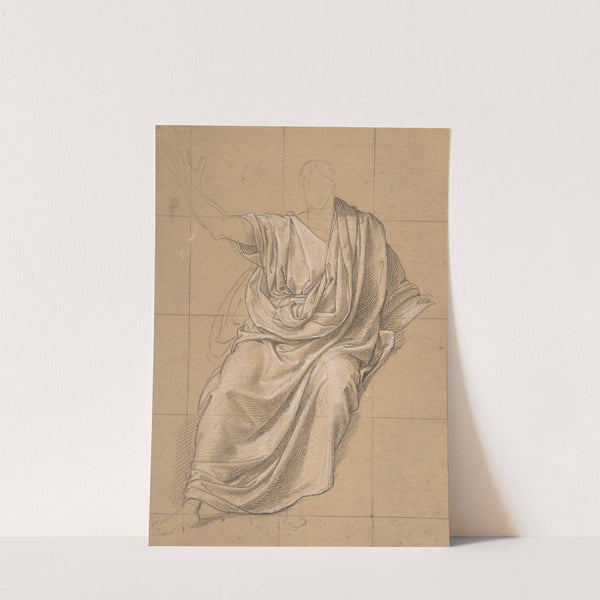 Study of Drapery by Jean Baptiste Joseph Wicar