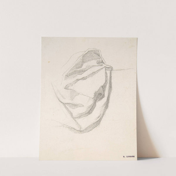 Study of Drapery by Henri Lehmann