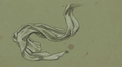 Study of drapery, no. 2