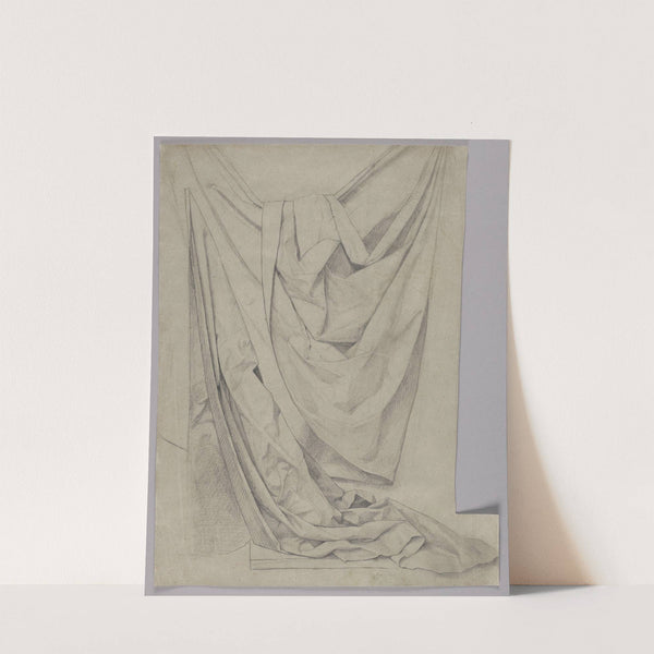 Study of Drapes (1861 - 1870) by Hans Thoma