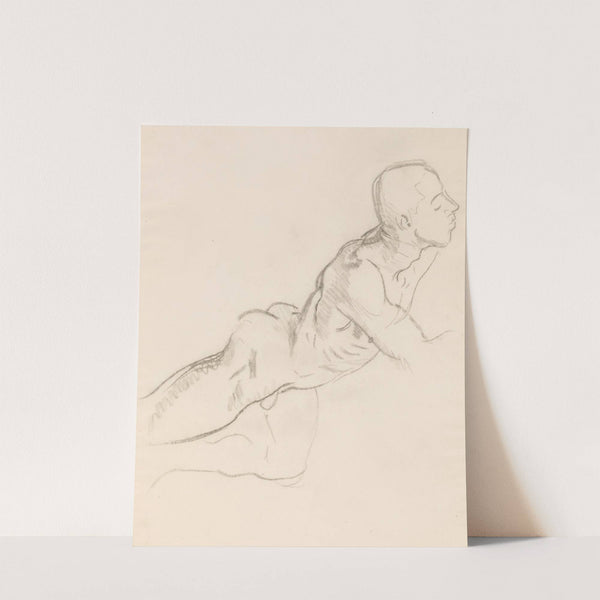 Study of Eros for Eros and Psyche, relief decoration, Rotunda, Museum of Fine Arts, Boston by John Singer Sargent