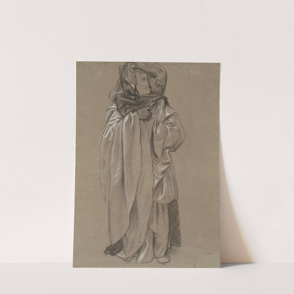 Study of Ezekiel for 'Frieze of Prophets' by John Singer Sargent