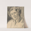 Study of Female Head by Eduard Putra
