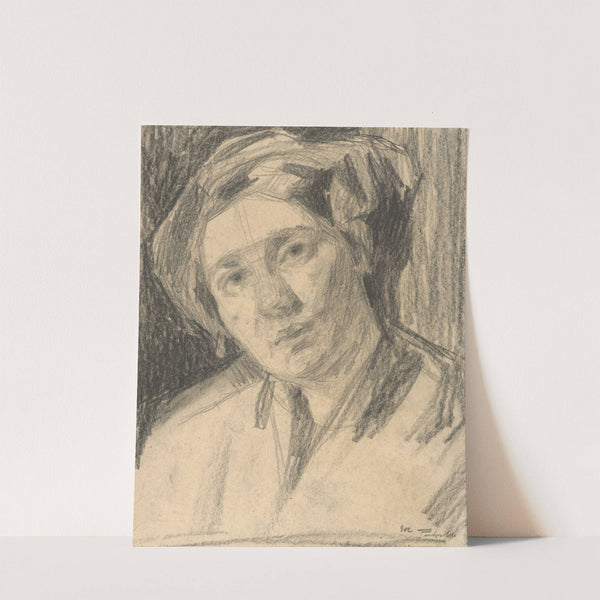 Study of Female Head by Eduard Putra