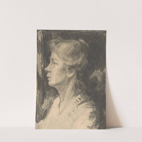 Study of Female Profile by Eduard Putra