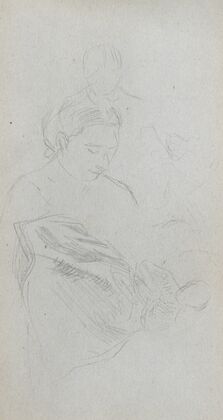 Study of Fgures (1860s)
