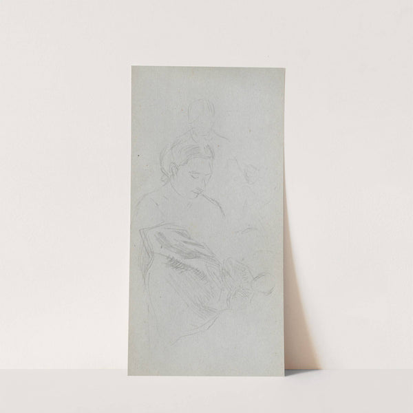 Study of Fgures (1860s) by Ernest Meissonier