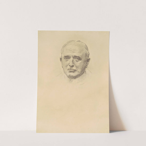 Study of Field Marshal John French for 'General Officers of World War I' by John Singer Sargent