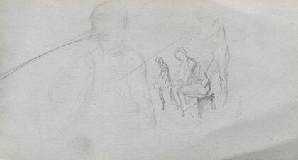Study of Figures (1860s)