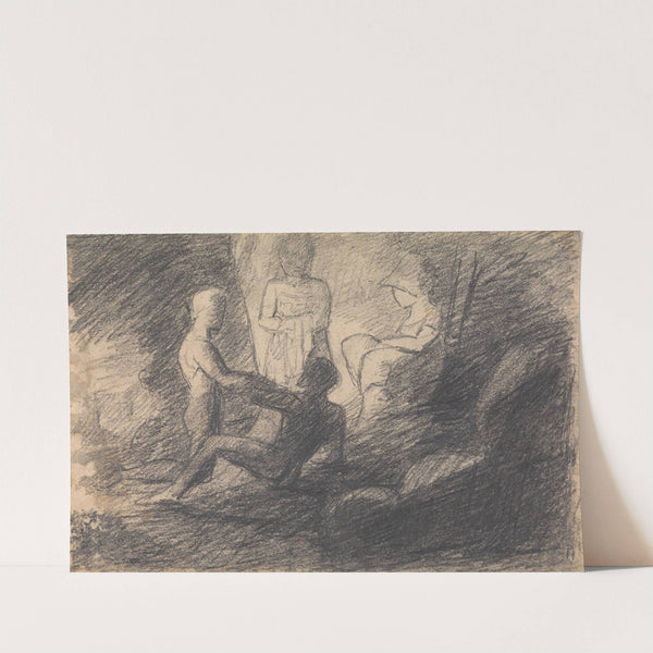 Study of Figures in a Cave by Benjamin Robert Haydon