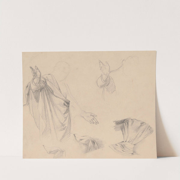 Study of figures in togas by Józef Simmler