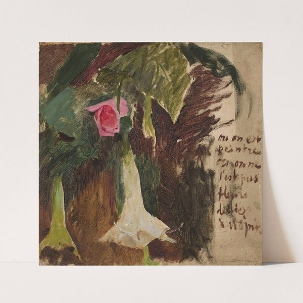 Study of flowers by Jan Ciągliński