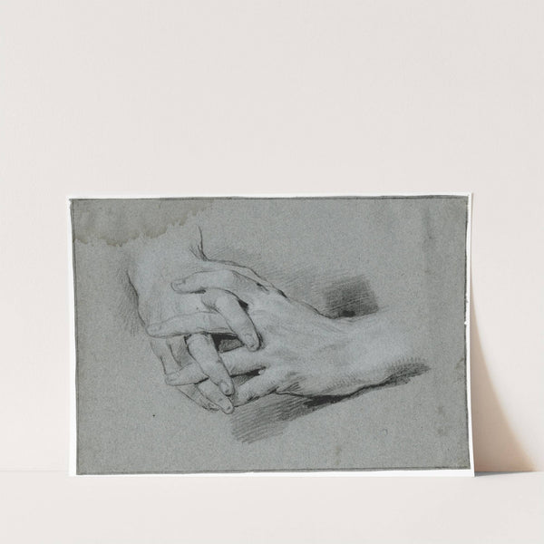 Study of folding hands by Jacob de Wit